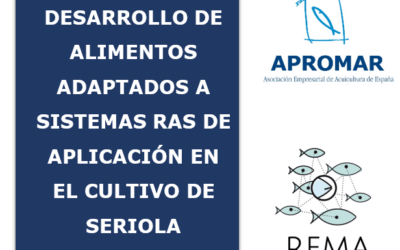 APROMAR sacamos a concurso el proyecto de desarrollo de alimentos adaptados a sistemas RAS de aplicación en el cultivo de seriola  (Seriola dumerili) (LEMON-RAS)