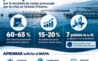 LOS ACUICULTORES PIDEN AL MAPA AYUDAS FRENTE A LA ESCALADA DE COSTES PROVOCADA POR LA CRISIS EN ORIENTE PRÓXIMO